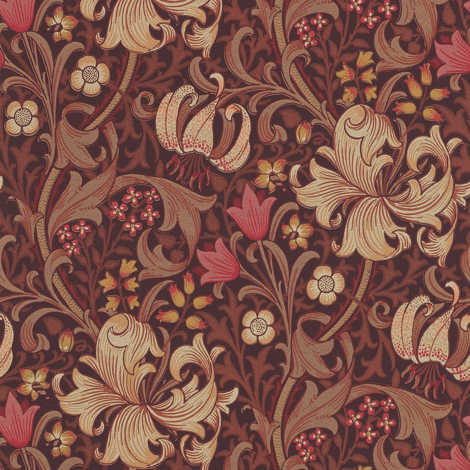 Golden Lily Fig/Burnt Orange